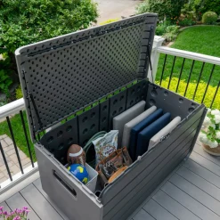 Lifetime Kissen- & Auflagenbox 625 L 72,4x146,7x77,2cm Grau