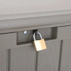 Lifetime Kissenbox Premium 440 L 64x127,9x67,2cm Braun