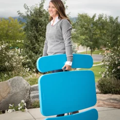 Lifetime Tisch für Kinder mit Klappfunktion 90x82,5x53,5cm Blau