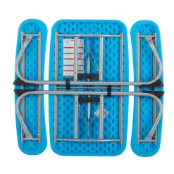 Lifetime Tisch für Kinder mit Klappfunktion 90x82,5x53,5cm Blau