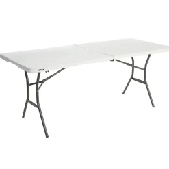 Lifetime Tisch mit Klappfunktion 76,2x183,8x73,7cm Weiß