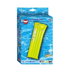 Luftmatratze 2 Luftkammern 177 x 60 cm sortiert orange oder grün