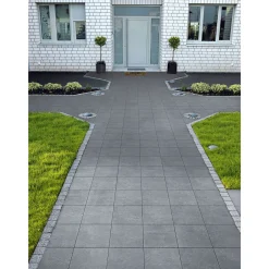 Lusit Beton-Gehwegplatte anthrazit 50 x 50 x 5 cm