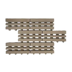 Lusit ECO City40x20x8 cm, Grau mit Microfase