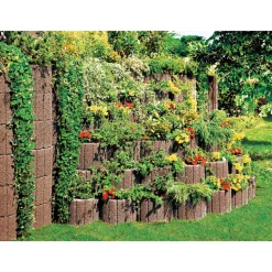 Lusit Pflanzring groß Erdbraun