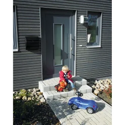 Lusit Rechteckpflaster mit Fase grau 10 x 20 x 8 cm