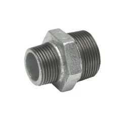 Meister Reduzierdoppelnippel 41,91 mm 1 1/4 Zoll Außengewinde x 33,25 mm 1 Zoll