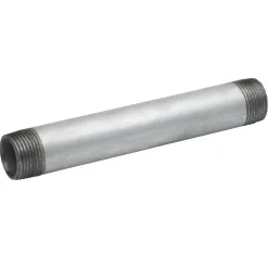 Meister Rohrnippel Außengewinde 33,25 mm 1 Zoll 200 mm verzinkt