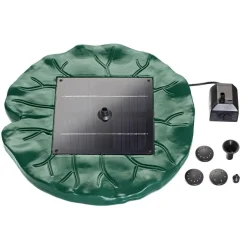 Oase PontecPondoSolar-Wasserspiel Solar Lily Island