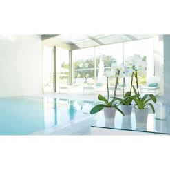 Orchideentopf Capri Orchid Pot 12,5 cm weiß