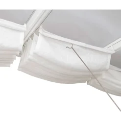 Palram Canopia Terassenüberdachung Jalousien 3x7,4 m weiß