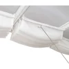 Palram Canopia Terassenüberdachung Jalousien 3x9,7 m weiß