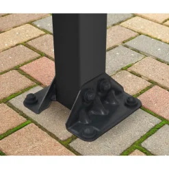 Palram Terrassenüberdachung Olympia 300 x 300 cm grau