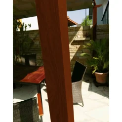 Paragon Outdoor Outdoor Pergola Florida 1111 350x350x235cm Dunkelbraun