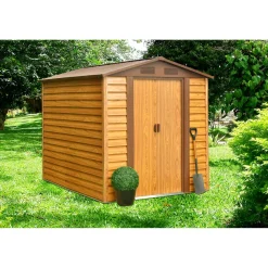 Pergart Gerätehaus Frankfurt II 4m² holzoptik