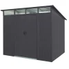 Pergart Gerätehaus Lübeck 6m² anthrazit matt