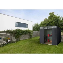 Pergart Gerätehaus Lübeck 6m² anthrazit matt