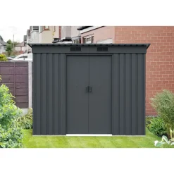 Pergart Gerätehaus Leipzig II 2m² anthrazit matt