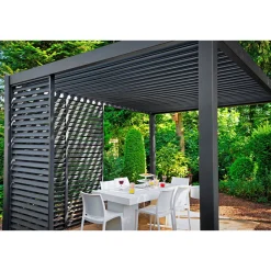 Pergola 111 Deluxe anthrazit 360 x 250 x 400 cm