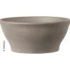 Pflanzschale Liscia 32 cm mokka