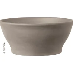 Pflanzschale Liscia 32 cm mokka