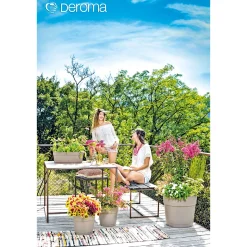 Pflanztopf Vaso Save R 29 cm camel