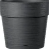 Pflanztopf Vaso Save R 29 cm anthrazit