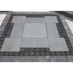 Pflasterstein BASALT 9 x 9 x 9 cm anthrazit