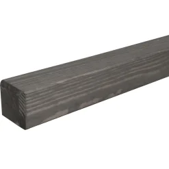 Pfosten für Staketenzaun 7 x 7 x 110 cm grau