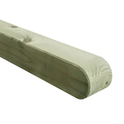 Pfosten Rundkopf geölt honiggelb