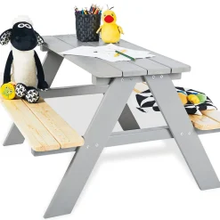 Pinolino Kindersitzgarnitur Nicki für 4 grau