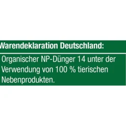 Plantiflor Bio Hornspäne 2,5 kg