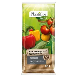 Plantiflor BIO Tomaten- und Gemüseerde torffrei 40 L