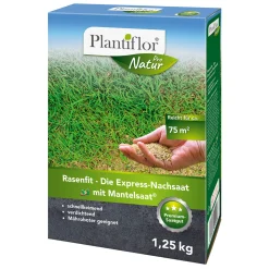 Plantiflor Rasenfit - Die Express-Nachsaat mit Mantelsaat® 1,25kg