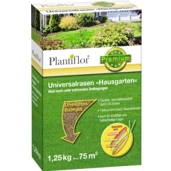Plantiflor Universalrasen Hausgarten 1,25 kg