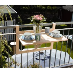 Promadino Balkontisch Anna natur