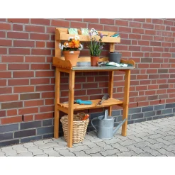 Promadino Pflanztisch mit Ablage