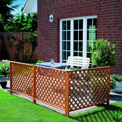 Promadino Zaunsystem Romantica 3-teilig