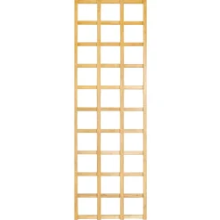 Rankgitter Rechteck Aspe braun 60x180 cm