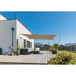 Rechteck-Segel Cannes 3 x 4 m taupe