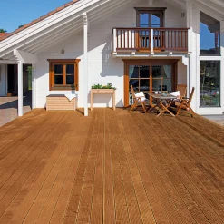 Rettenmeier Terrassendiele Kiefer/Teak 200 x 14,5 x 2,8 cm