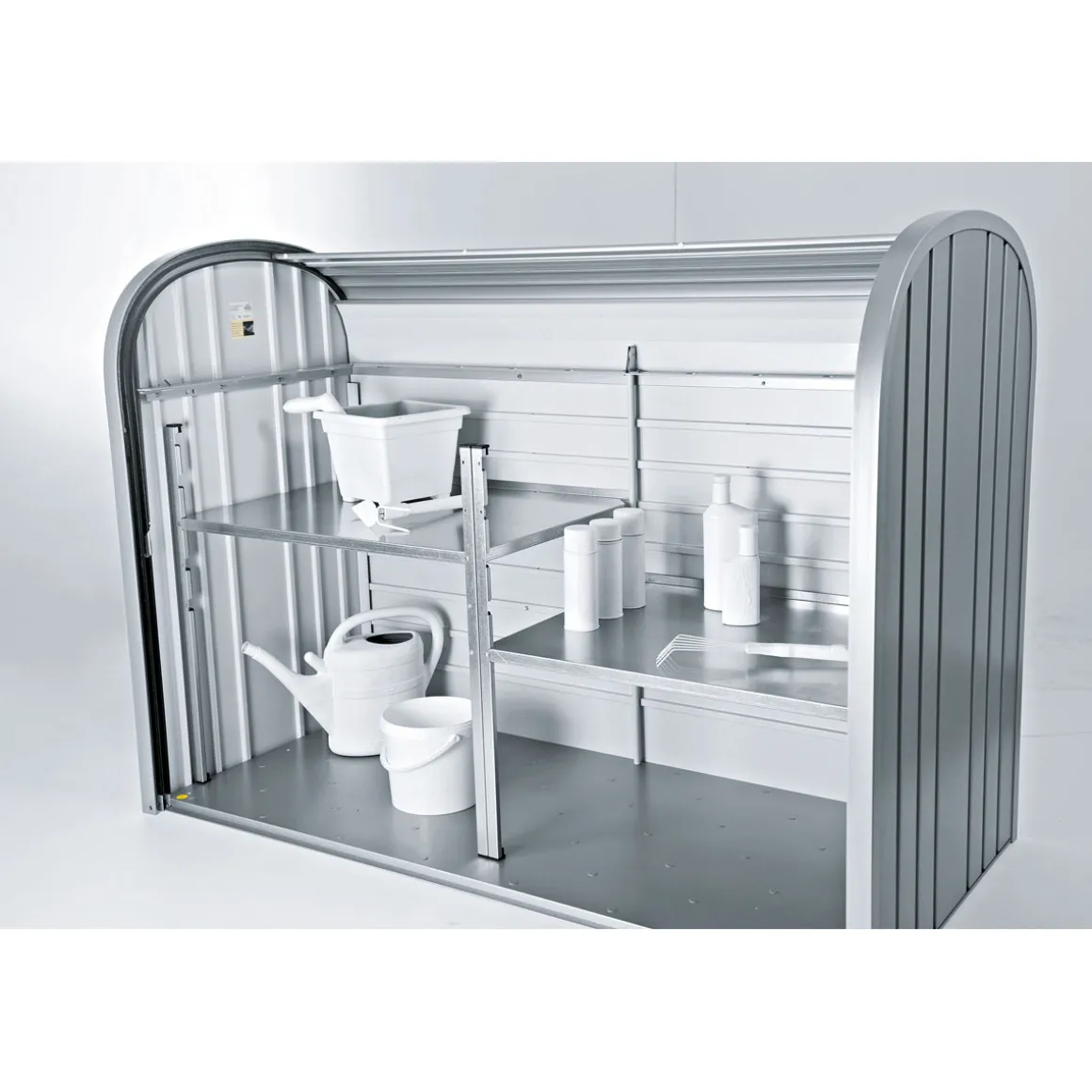 Rollladenbox StoreMax 117 x 109 x 73 cm silber-metallic