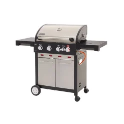 Rothmann Gasgrillwagen Oregon 4 TurboPlus, 4-Brenner mit SK