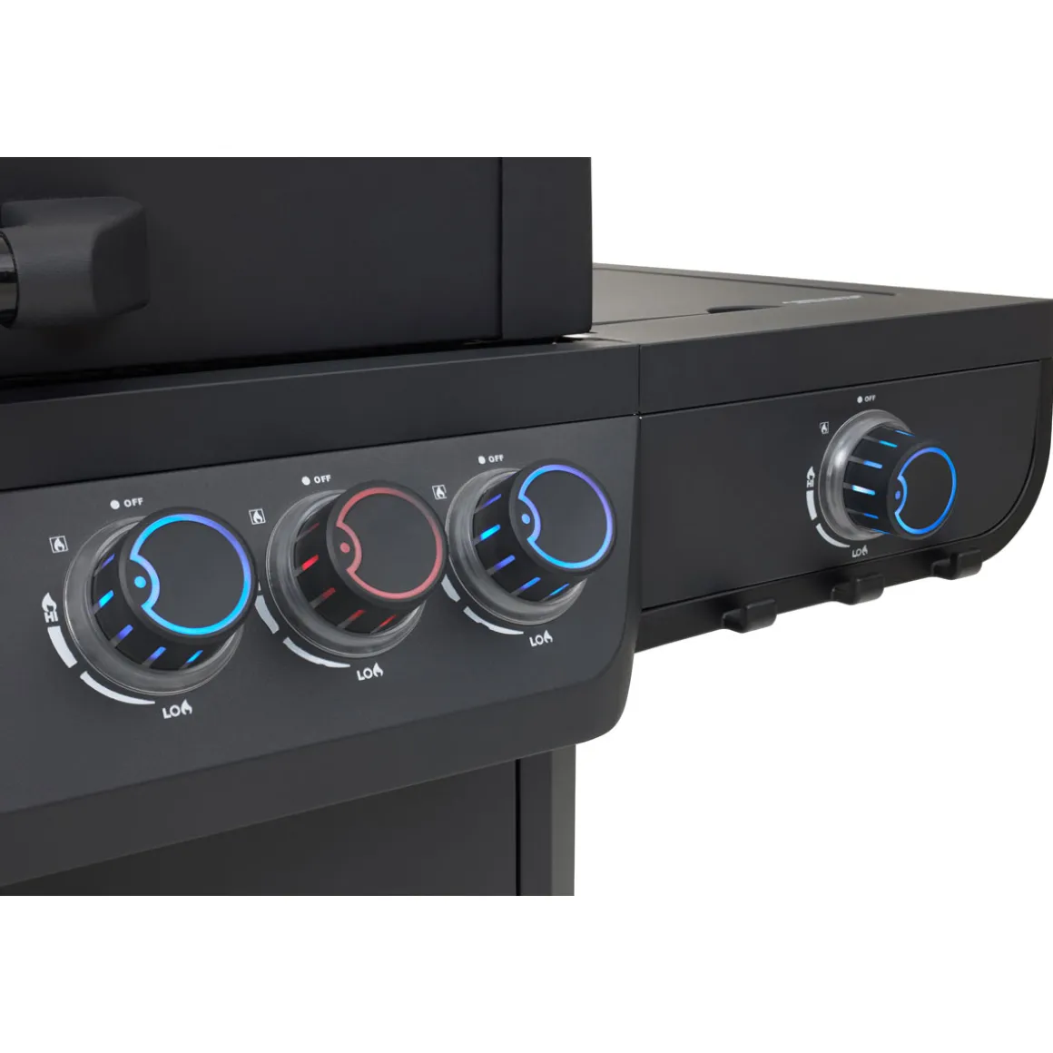 Rothmann Gasgrillwagen Vulcano 6 Turbo Plus Black Edition