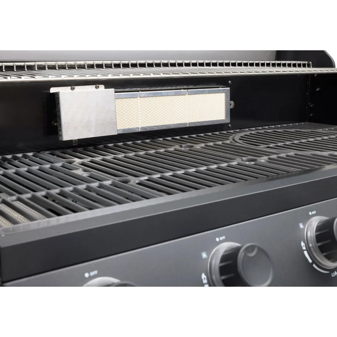 Rothmann Gasgrillwagen Vulcano 6 Turbo Plus Black Edition