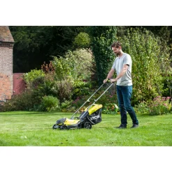 Ryobi Akku-Rasenmäher OLM1833B ohne Akku und Ladegerät