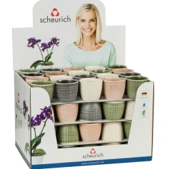 Scheurich Minitöpfe Corteza 866 7 cm verschiedene Farben