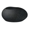 Scheurich Pflanzgefäß Flow 48 cm kieselförmig Stony Black