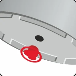 Scheurich Pflanzschale Wave Globe Bowl schwarz-granit 40 x 21 cm