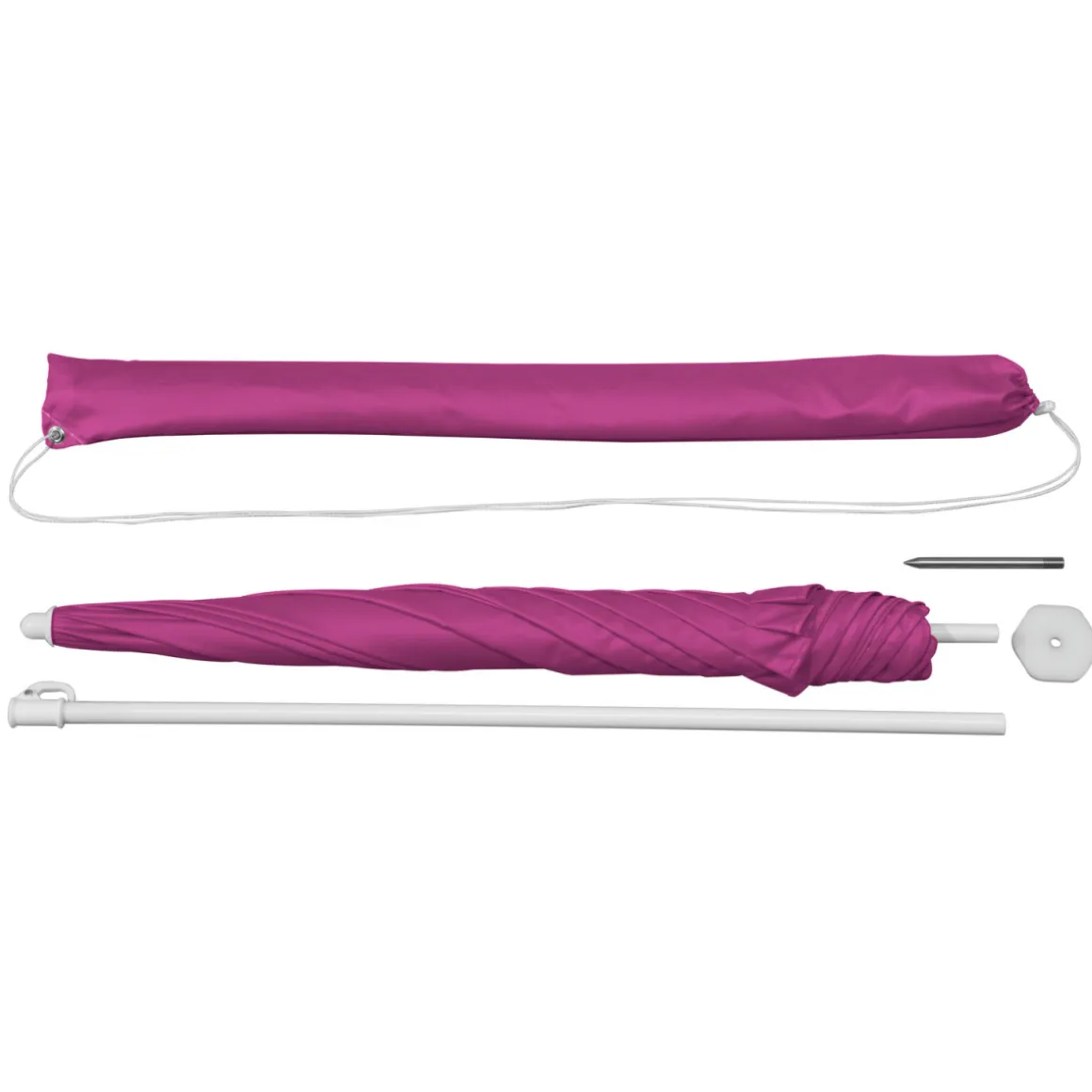 Schneider Schirme Badeschirm Easy 180 cm mit Erdspieß farblich sortiert